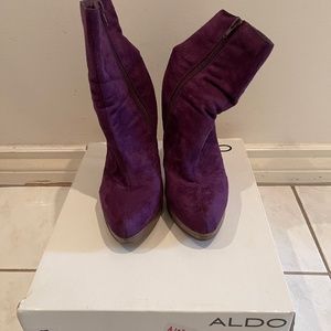 ALDO Suede Platform Heels Size 36.5